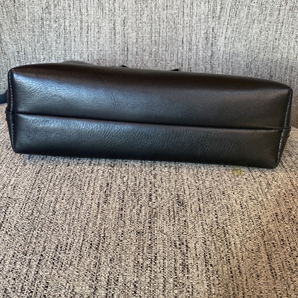 Madewell Zip Top Transport Tote True Black - Picture 9 of 16